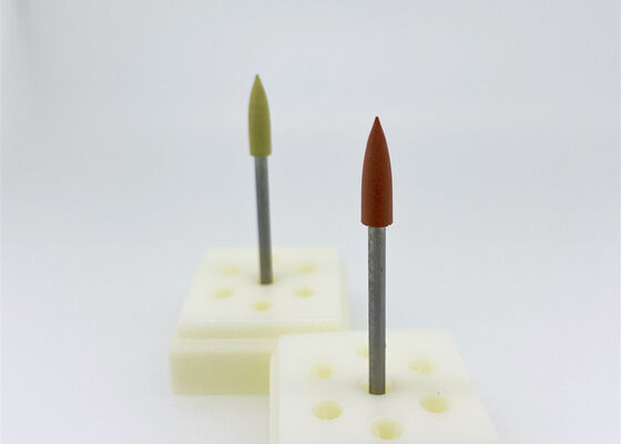 qualità  4.0mm Sintered Diamond Disc Dental Lab Rubber Polishing Bur For Lithium Disilicate Fabbrica