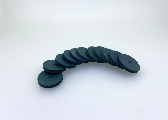 qualità  3.0mm Dental Rubber Diamond Polisher Finishing Discs HP Shank For Alloys Metals Fabbrica