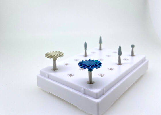 qualità  Abrasive Dental Polishing Kit / Diamond Finishing Bur RA Shank 10mm Diameter Fabbrica
